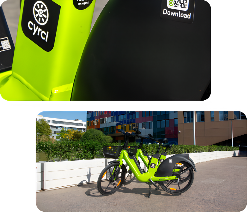 Rent the bikes only if you are aged 16 or older