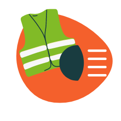 Wear a reflective clothing and turn on the lights